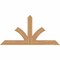 Ekena Millwork Richland Timber Gable Bracket, Western Red Cedar, 72"W x 36"H x 3 1/2"D x 5 1/2"F, 12/12 Pitch GBW072X36X0406RIC00SWR - alternate 1
